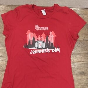 St. John's University Red Graphic T-Shirt